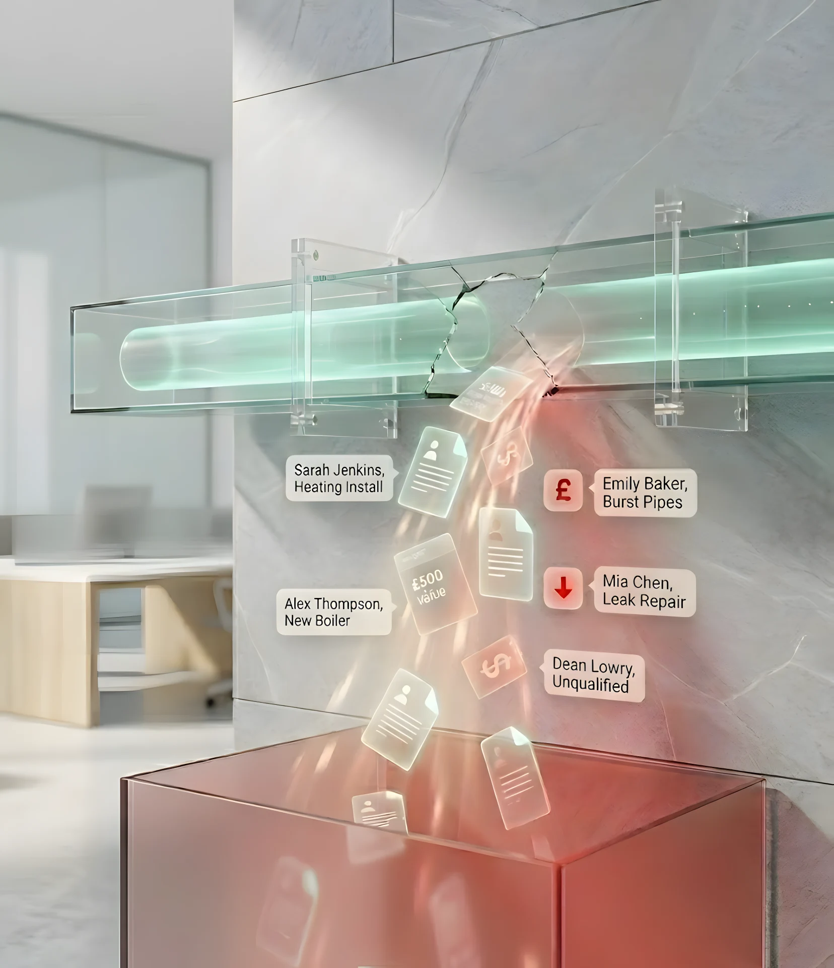 Visualizing Lead Leakage